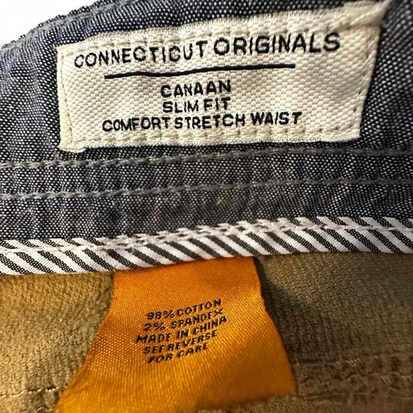 Tailor Vintage Men’s 38 x 30 Corduroy Smart Pants Canaan Slim Preppy - Picture 5 of 7